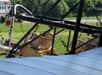 Geflochtene Flugzeugsitze